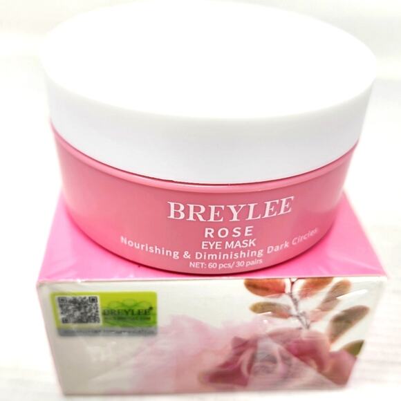 New Breylee Rose Collagen & Amino Acid  Eye Mask Dark Circles & Puffiness Sealed - Picture 1 of 9